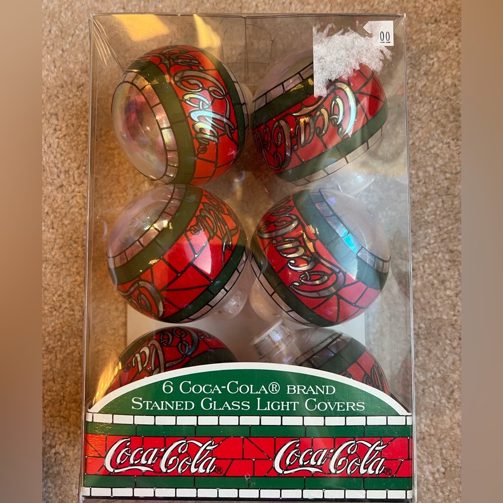 SOLDVintage 1997 Coca-Cola Light Covers/Vintage Christmas Ornaments